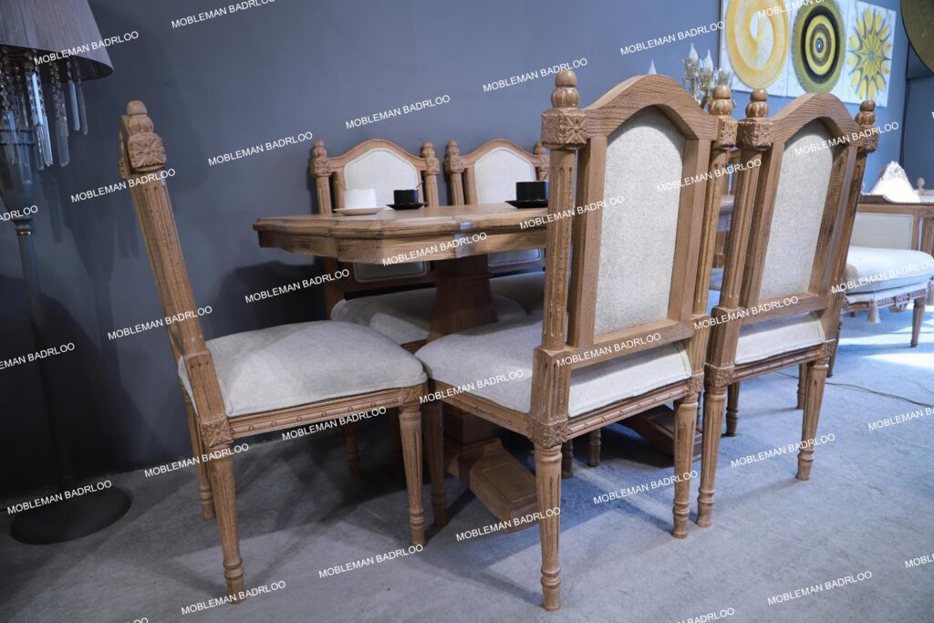 میز غذا خوری مدل مصری