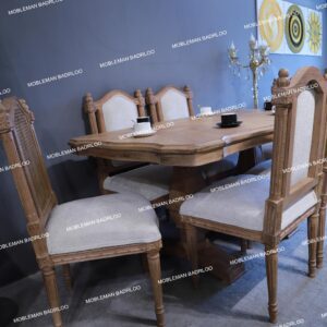 میز غذا خوری مدل مصری