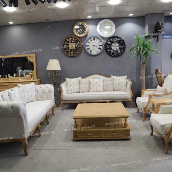 Curved classic sofas