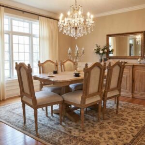 میز غذا خوری مدل مصری