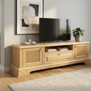 میز تی وی حصیری پاسنگی